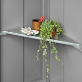 Wolff Finnhaus Eckregal für Gerätehaus FascinatoZubehörbild