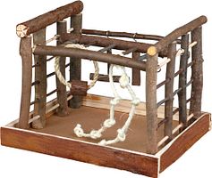 TRIXIE Spielplatz, Rindenholz, 35 × 29 × 25 cm