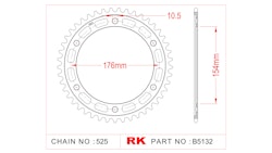 RK 5132 Kettenrad für Honda CB 1000 R