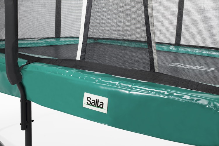 Salta Trampolin First Class 244 x 427 cm mit Sicherheitsnetz und Leiter