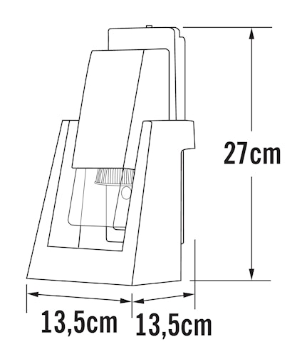 Konstsmide Wandleuchte Potenza, versch. Farben (7979)