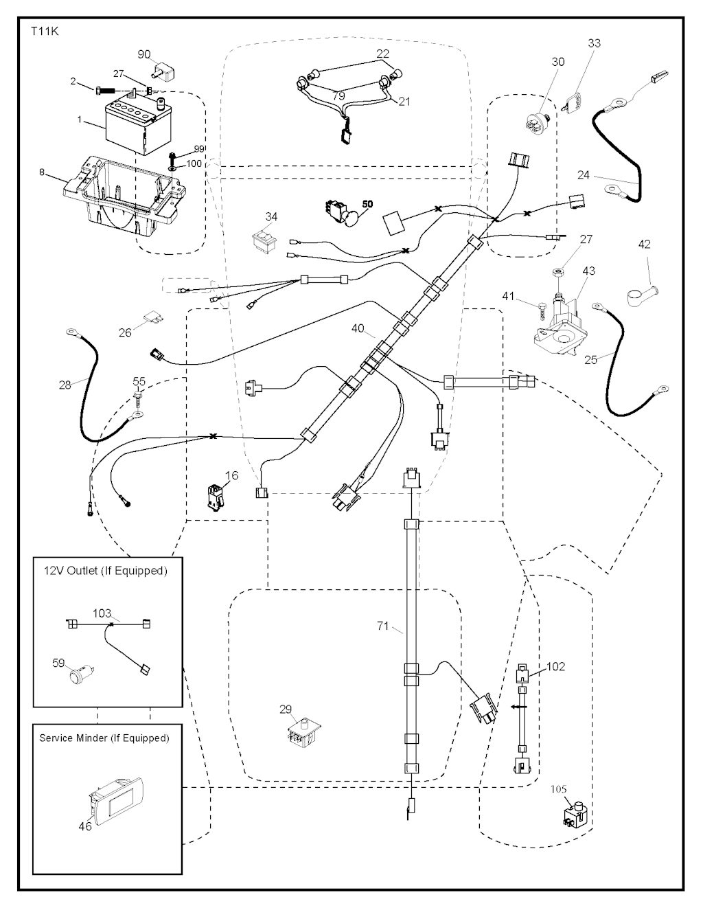 Explosionszeichnung Ersatzteile