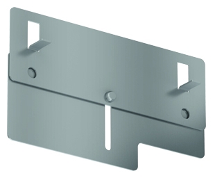 ACO Profiline Stirnwand, Baubreite 100 mm-Stahl verzinkt-108 - 168 mm