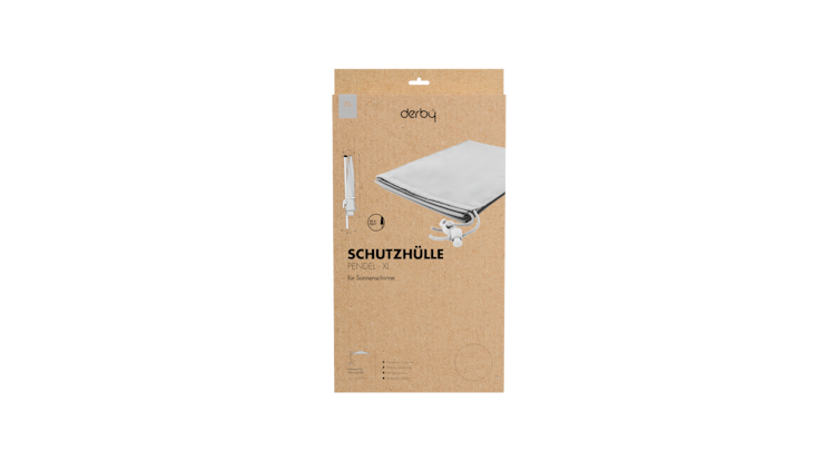 Derby Schutzhülle Pendel XL, 100 % Polyester Hellgrau