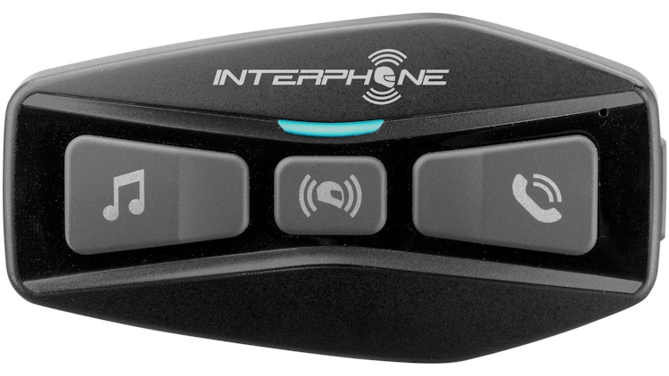 Interphone Helmkommunikationssystem Single-Kit, inkl. Zubehör