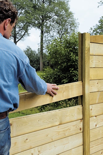 T&J TRELLEBORG Steckzaunsystem Endpfosten 9 x 9 x 210 cm