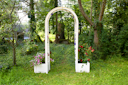 Vorschaubild KHW Rosenbogen mit Pflanzkasten