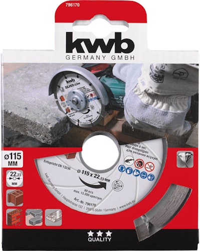 kwb DIA-Trenn SILVER-Line 115 796170