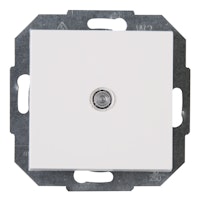 Kopp Taster ATHENIS rein-weiß beleuchtet