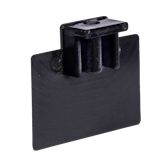 GroJa SYSTEM Endklemme Schwarz VE 25Zubehörbild