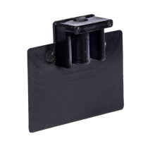 GroJa SYSTEM Endklemme Schwarz VE 25