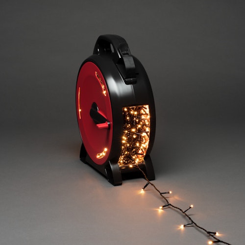 Konstsmide Weihnachtsbeleuchtung  Micro LED Compactlights Lichtkette 1000 bernstein
