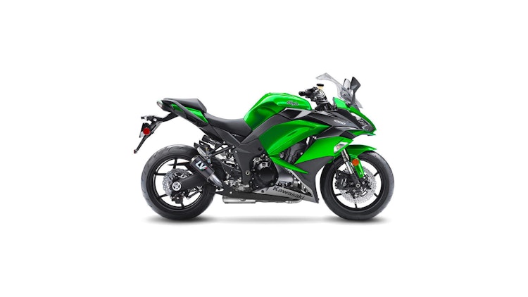 LeoVince 2x SLIP-ON Carbon SBK LV-10 CARBON für KAWASAKI Z 1000/Z 1000 SX