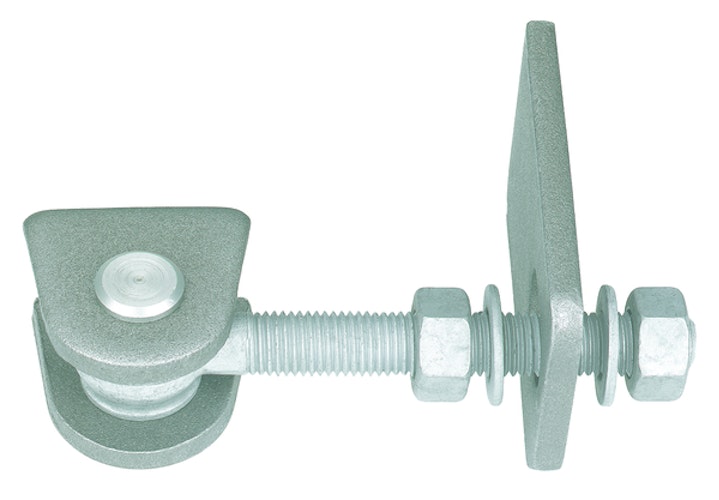 Alberts® Torband f.180° Öffn,kurz,Schrauben,etc.fvz.,Bolzen,etc.VA,z.Anschweißen,M24,VE4