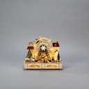 Vorschaubild Konstsmide Weihnachtsbeleuchtung LED Holzsilhouette Vergnügungspark, batteriebetrieben