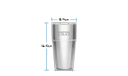 Vorschaubild YETI Stapelbarer Becher RAMBLER 16 oz. (475 ml)