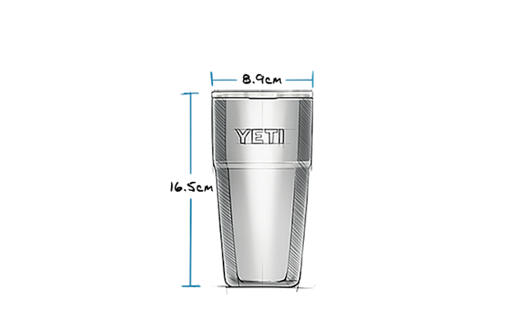 YETI Stapelbarer Becher RAMBLER 16 oz. (475 ml)