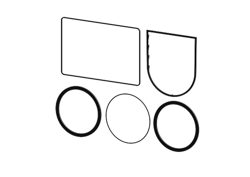 Kessel 70117 - Dichtungsset DN 150