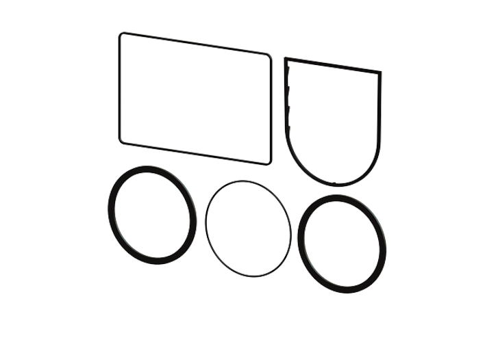 Kessel 70117 - Dichtungsset DN 150