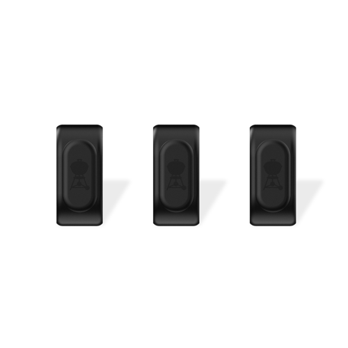 Weber WORKS Besteckhaken-Set, 3 Stück - einhängbar für Slate / Spirit