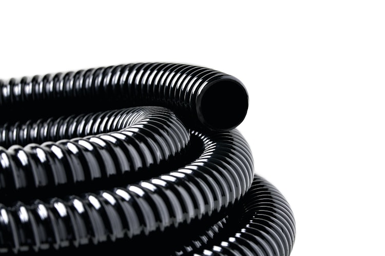 Spiralschlauch schwarz 3/4", 10 m