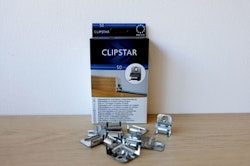 KWG BCL 50 Befestigungsclipse Clipstar für Steckfussleisten L-1060, 1061, 1062, Trend