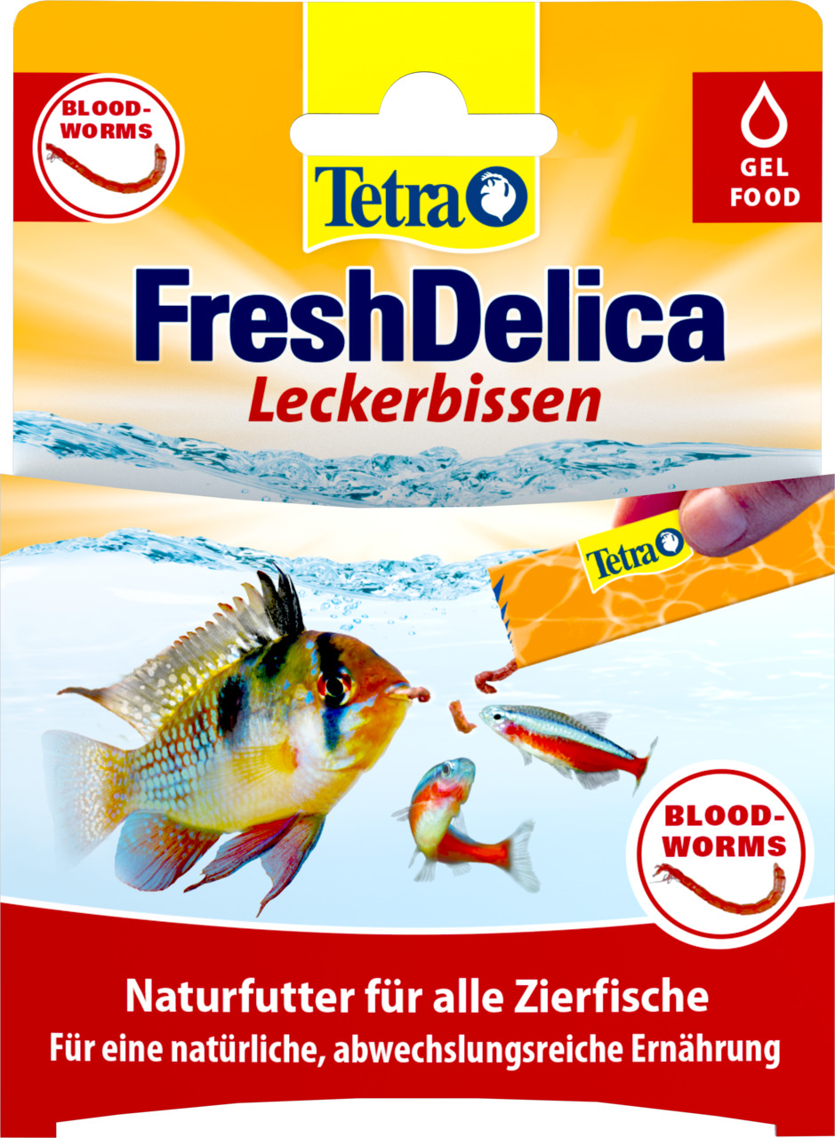 Tetra FreshDelica Rote Mückenlarven 48 Gramm