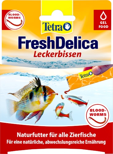 Tetra FreshDelica Rote Mückenlarven 48 Gramm