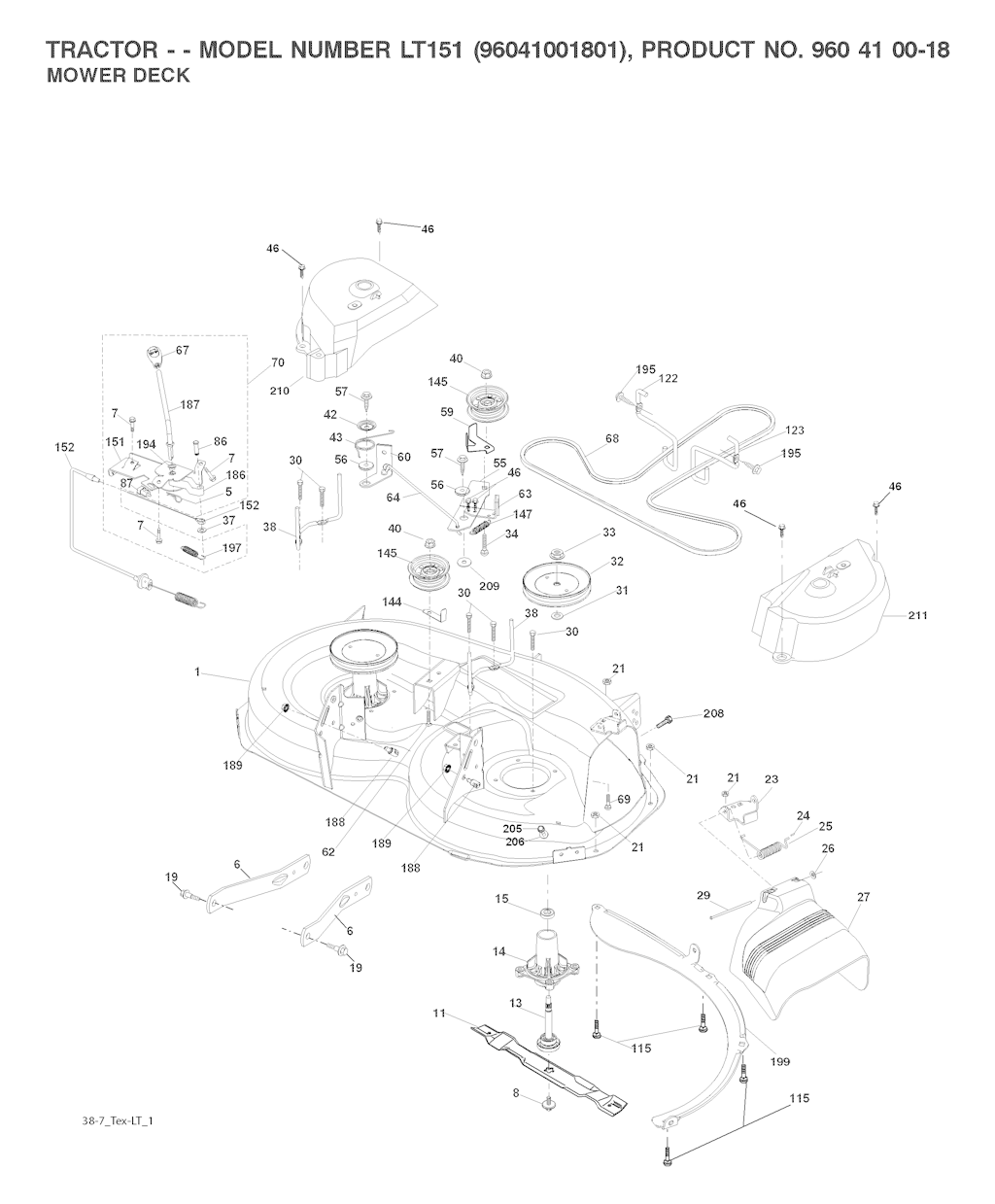 Explosionszeichnung Ersatzteile