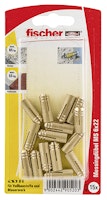 FISCHER Messingdübel MS 6x22 K (15 Stück)