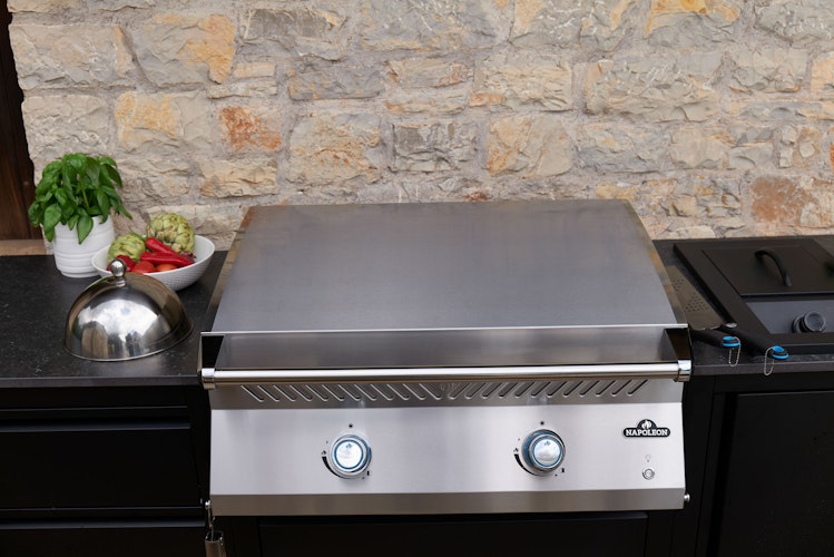 NAPOLEON Gasgrill 700-Series 32", Edelstahl, Einbau Plancha 