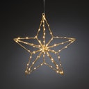 Vorschaubild Konstsmide Weihnachtsbeleuchtung  Micro LED Goldstern Ø36cm