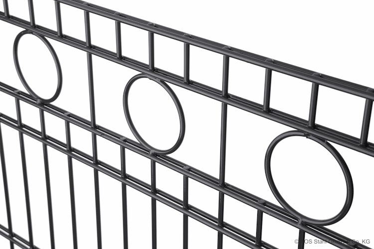 dz Schmuckzaunmatte Residenz standard ROM