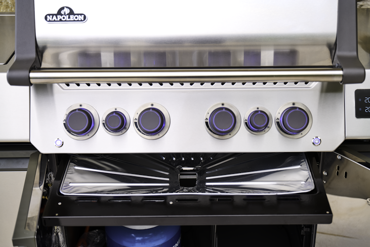 Napoleon Prestige PRO 500, Connected, Edelstahl, inkl. Drehspieß