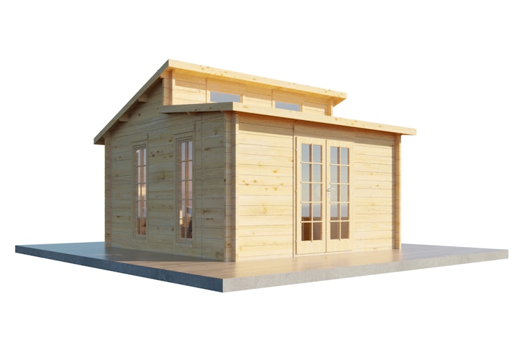 Wolff Finnhaus Gartenhaus Gisella 4040 - 40 mm