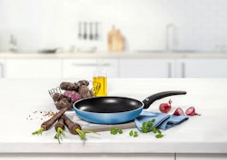 Silit Stielpfanne brushed blue Ø 24 cm Belluna