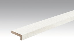 MEISTER Winkelabdeckleiste 22/60 mm  Eiche weiß deckend 4069 - 2380 mmZubehörbild