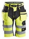 Vorschaubild Snickers FlexiWork, High-Vis Shorts+ Holstertaschen, Klasse 1