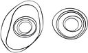 Vorschaubild SRAM Stealth Ring-Set für Kassettenzahnkränze XG-1290 12-fach