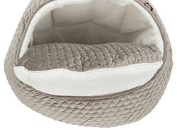 TRIXIE Höhle Livia, ø 55 × 45 cm, taupe/creme