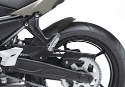 BODYSTYLE Hinterradabdeckungsverlängerung ABS Kunststoff schwarz-matt für KAWASAKI Ninja 650, Z650, Z650 RS