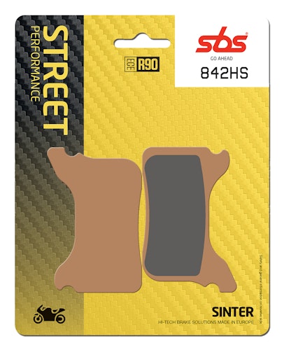 SBS Bremsbelag 842HS Street Sinter