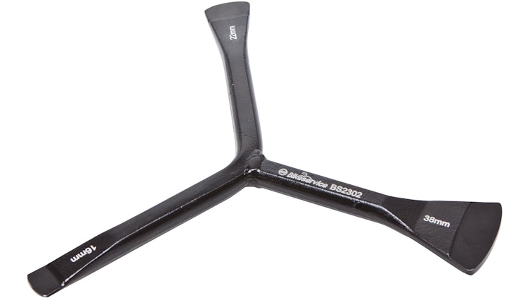 Bikeservice Montagewerkzeug für Lichtmaschinendeckelschraube 16, 22, 38 mm