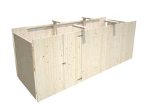 Palmako Karl 40,6 m² - Anbauschuppen 10,9 m²Zubehörbild