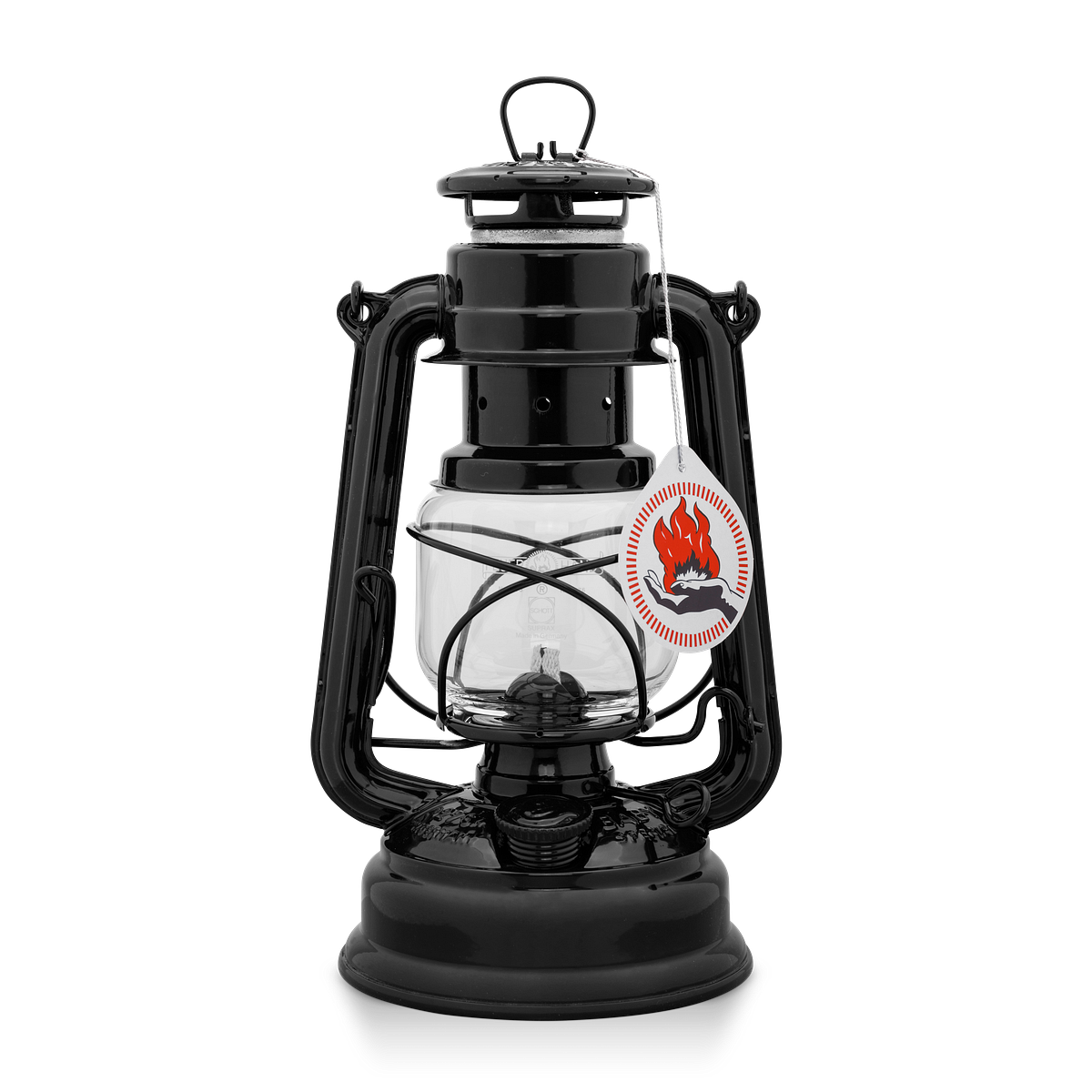 Feuerhand Sturmlaterne Baby Special 276 Tiefschwarz - Limitiert