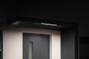 Gutta Rechteckvordach BS Plus 160 inkl. Seitenteil (neues Modell)