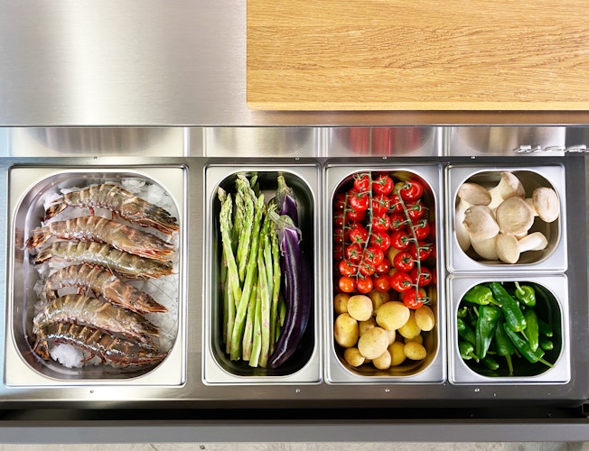 Flammkraft Schubladeneinsatz BLOCK M