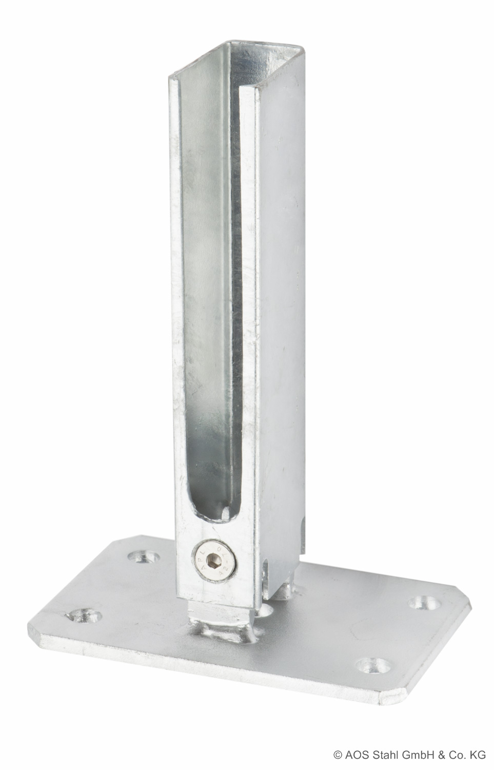 dz Fußplatte - Universal Gefälle 60x40 - ZINK