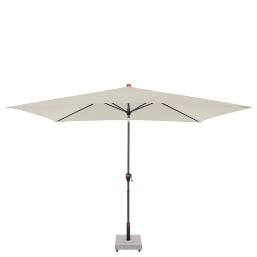 doppler Mittelmastschirm myZONE 300 x 200 Auto Tilt, Aluminium Anthrazit / 100 % Polyester 180 g/m²