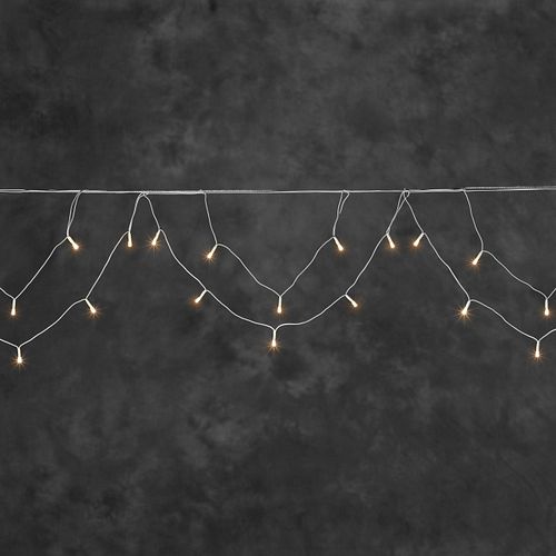 Konstsmide Weihnachtsbeleuchtung  LED Dachlichterkette Bogen 96 bernstein